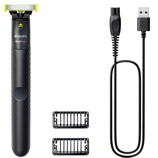 Aparador De Pelos Philips Oneblade Qp1424/10, Preto